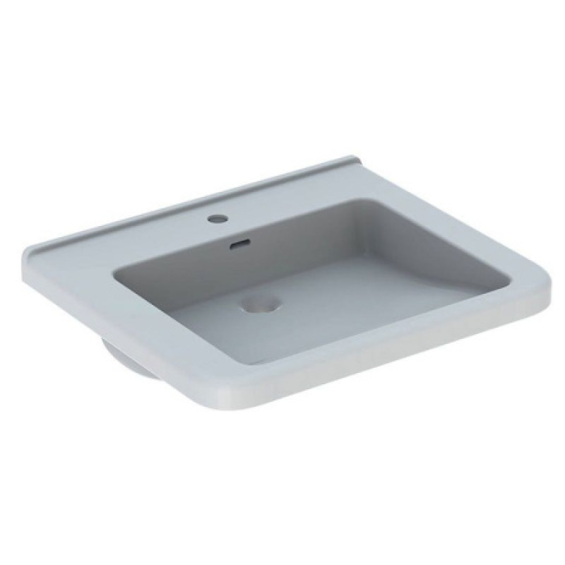 Раковина для ЛОФВ Geberit Selnova Comfort Square 650х550 мм 500.788.01.7