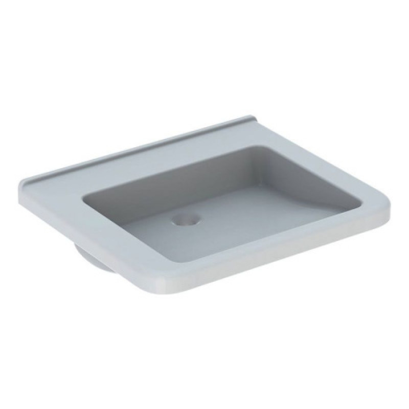 Раковина для ЛОФВ Geberit Selnova Comfort Square 650х550 мм 500.790.01.7