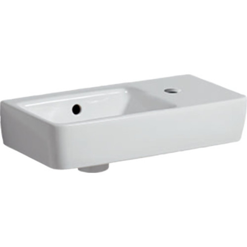 Раковина Geberit Selnova Compact 500х150х250 мм 501.513.00.7