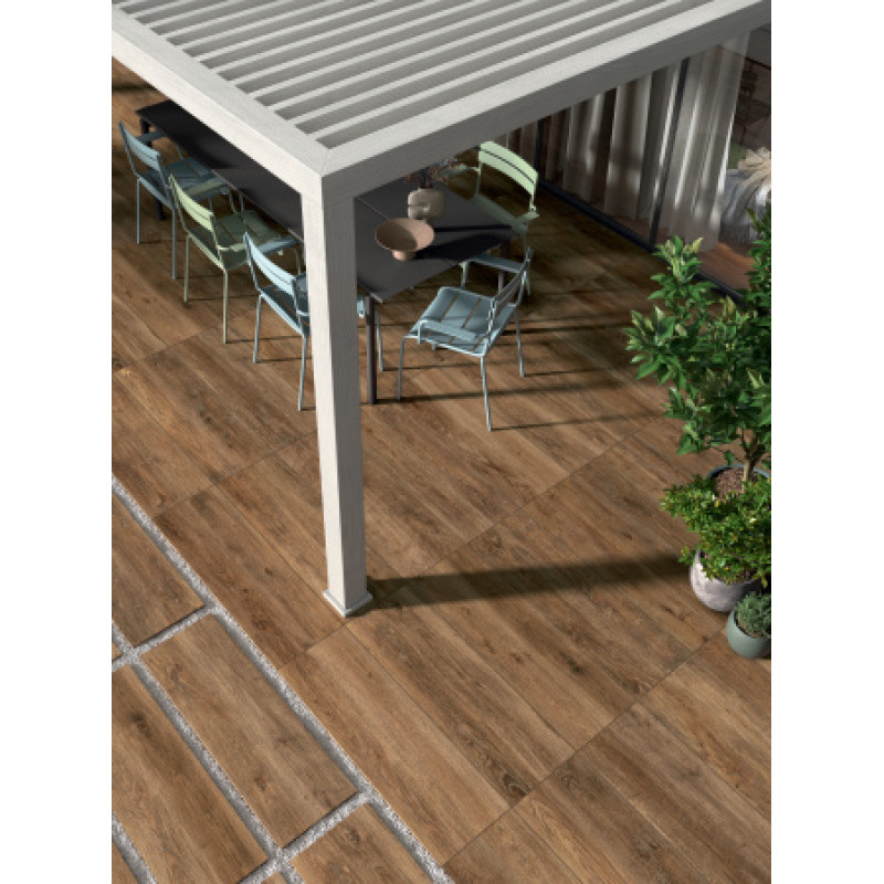 Плитка керамогранитная Panaria Kairos Zoi 400X1200Х20мм структурная/матовая PG9KS40