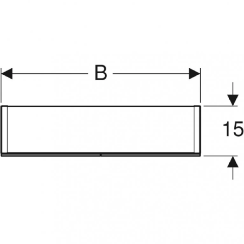 Шкафчик-зеркало с подсветкой Geberit Option 750x700x150 мм 500.205.00.1