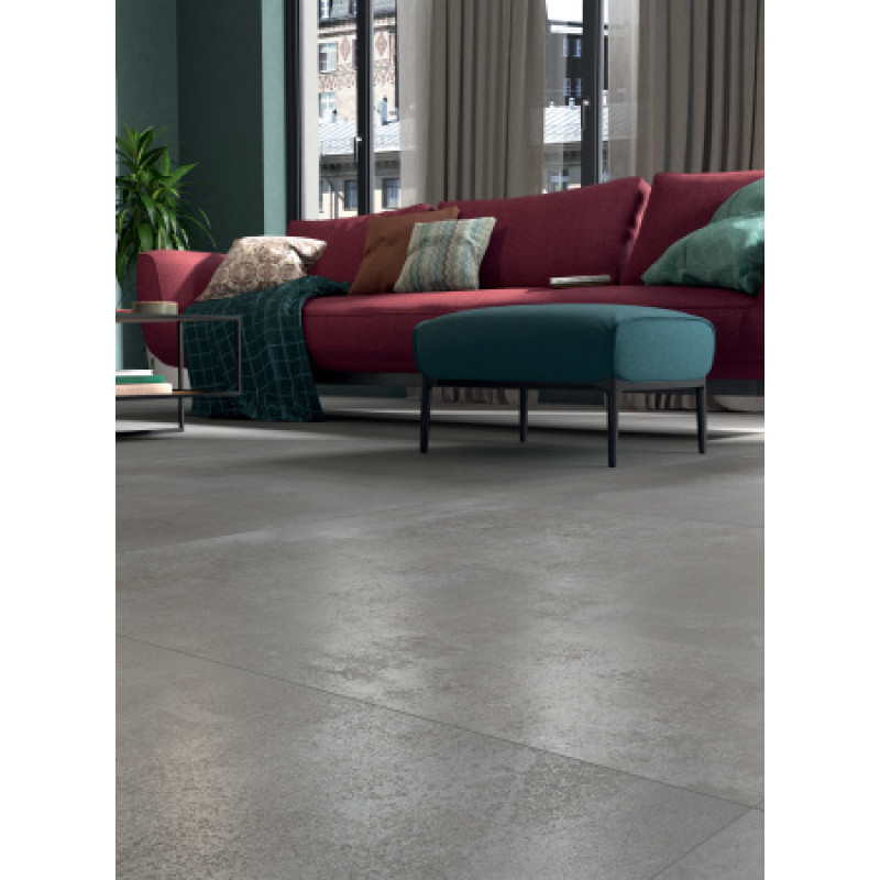 Плитка керамогранитная Panaria Blade Zero3 Plus Chrome 1000X1000Х3.5мм гладкая/матовая PZ8BL00