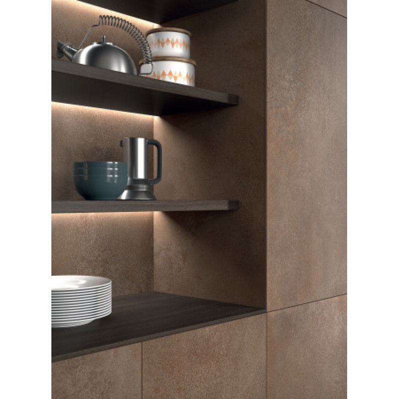 Плитка керамогранитная Panaria Blade Zero3 Plus Rust 500X1000Х3.5мм гладкая/матовая PZ9BL30