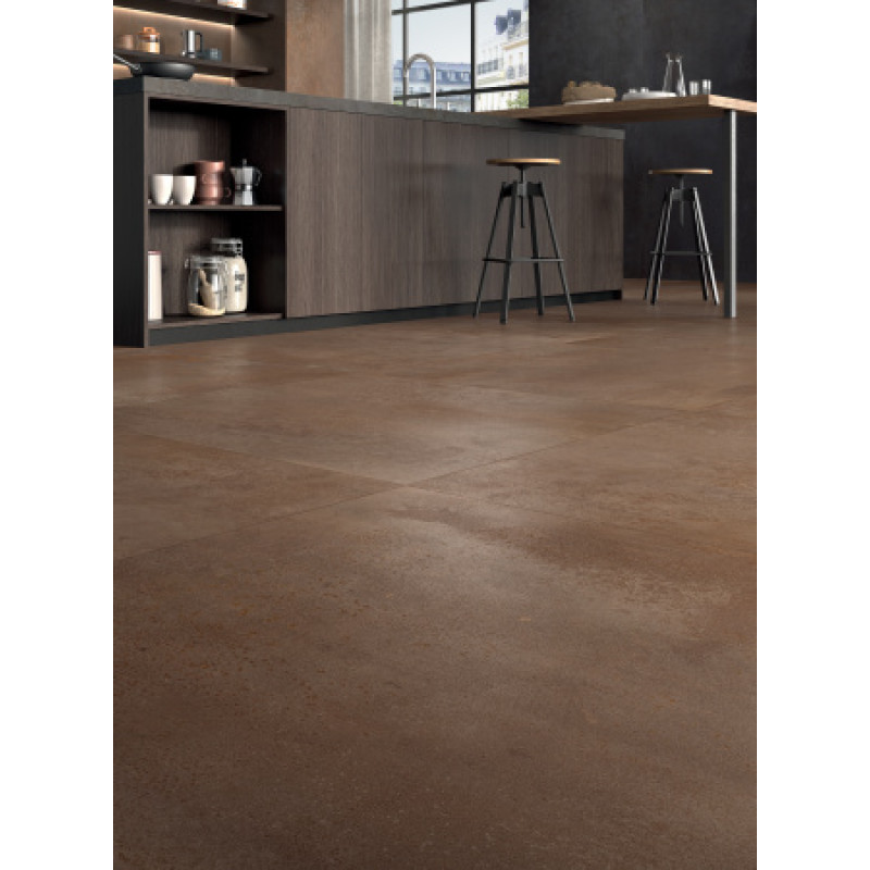 Плитка керамогранитная Panaria Blade Zero3 Plus Rust 500X1000Х3.5мм гладкая/матовая PZ9BL30