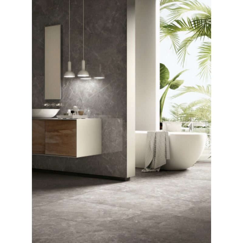 Плитка керамогранітна Panaria Trilogy Zero3 Sandy grey 3000X1000Х5.5мм гладка/глянсова PZ7TYX3