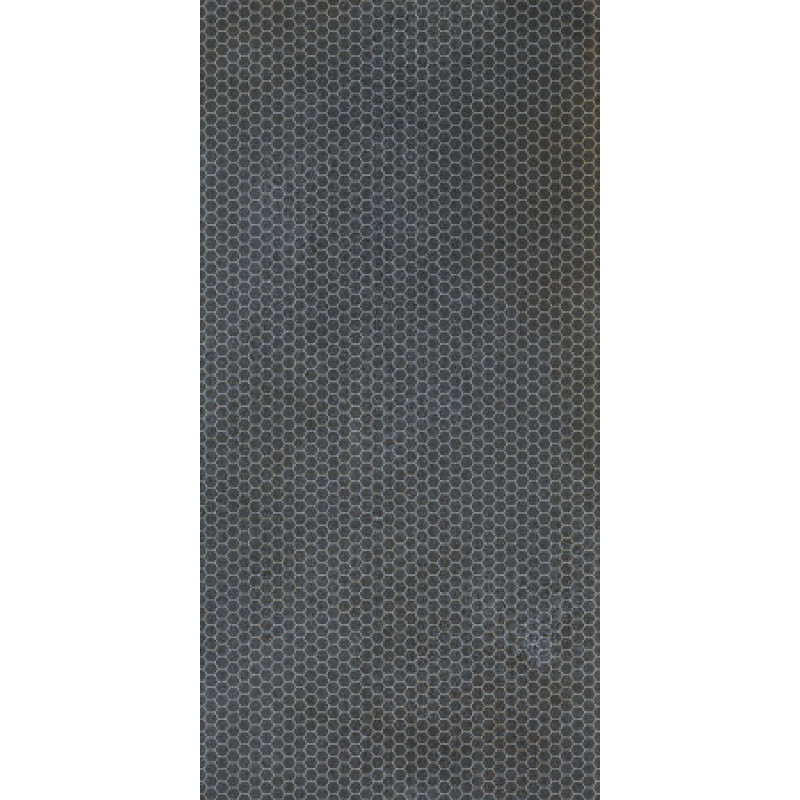 Плитка керамогранітна Panaria Blade Zero3 Plus Petrol, декор Hive 500X1000Х3.5мм гладка/матова PZ9BL70