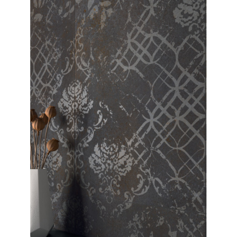 Плитка керамогранітна Panaria Blade Zero3 Plus Petrol, декор Inlay C2 500X1000Х3.5мм гладка/матова PZ9BL2C