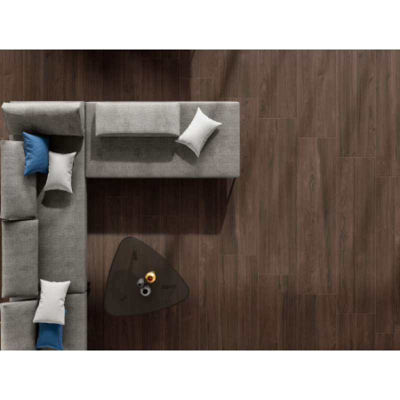 Плитка керамогранітна Cottodeste Woodland Ebony 200x1200х6,5мм Kerlite гладка/матова soft EK3WL30