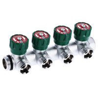 Коллектор General Fittings  Flexus 1"х3/4" Евроконус 4 выхода 6300R8C1005V4A