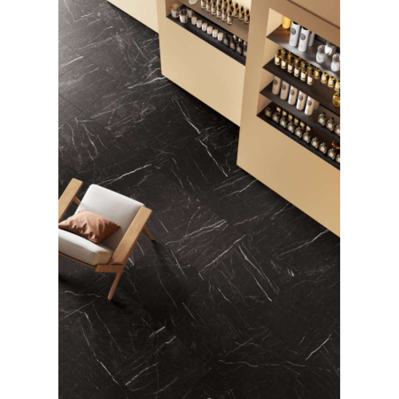 Плитка керамогранітна Bluestyle Elite Dark brown 600x600х9, 5мм гладка/глянсова BGWELG1