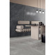 Плитка керамогранитная Blustyle Advantage Graphite 600x1200х20мм структурная/матовая BGXAD51