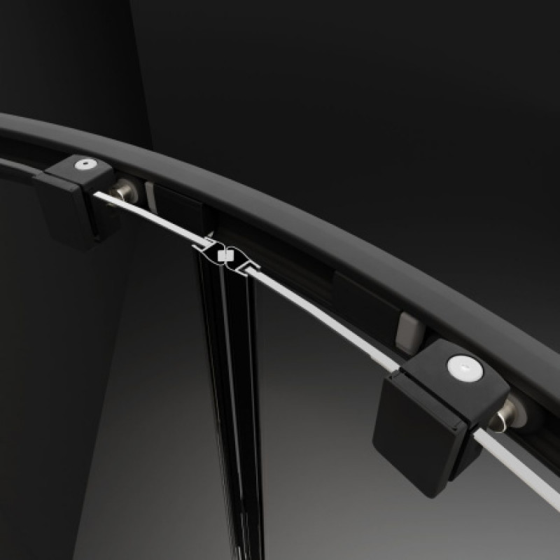 Душові двері RADAWAY Premium Black DWJ 1000x2000 мм 1014100-54-01L