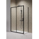 Душові двері RADAWAY Premium Pro Black KDJ 1110x2000 мм 1015110-54-01R
