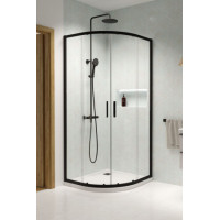 Боковое стекло RADAWAY Premium Pro Black PDD 900x2000 мм 1013900-54-01