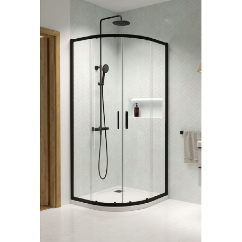 Боковое стекло RADAWAY Premium Pro Black PDD 900x2000 мм 1013900-54-01