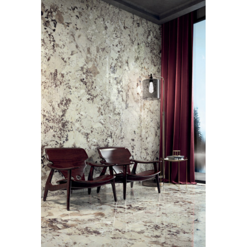 Плитка керамогранітна Cottodeste Allure Alaska 1200x2780х6,5мм Kerlite гладка/глянцева EK6AR05