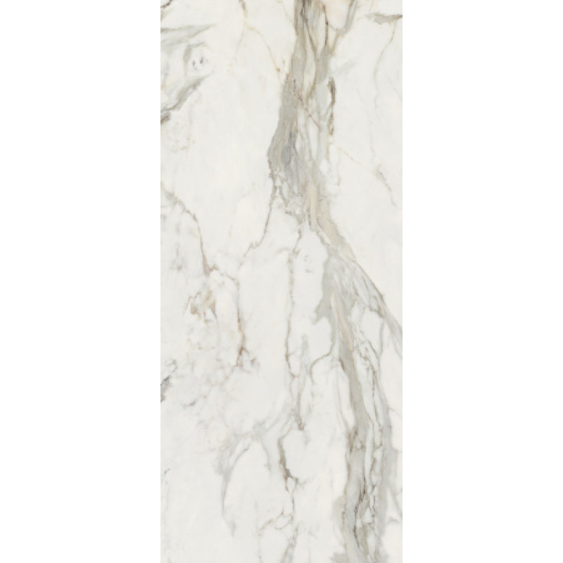 Плитка керамогранітна Cottodeste Allure Calacatta 1200x2780х6, 5мм Kerlite гладка/глянсова EK6AR15