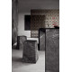 Плитка керамогранитная Cottodeste Advantage skin Graphite 1000x1000х3,5мм Kerlite гладкая/матовая EK8AD10