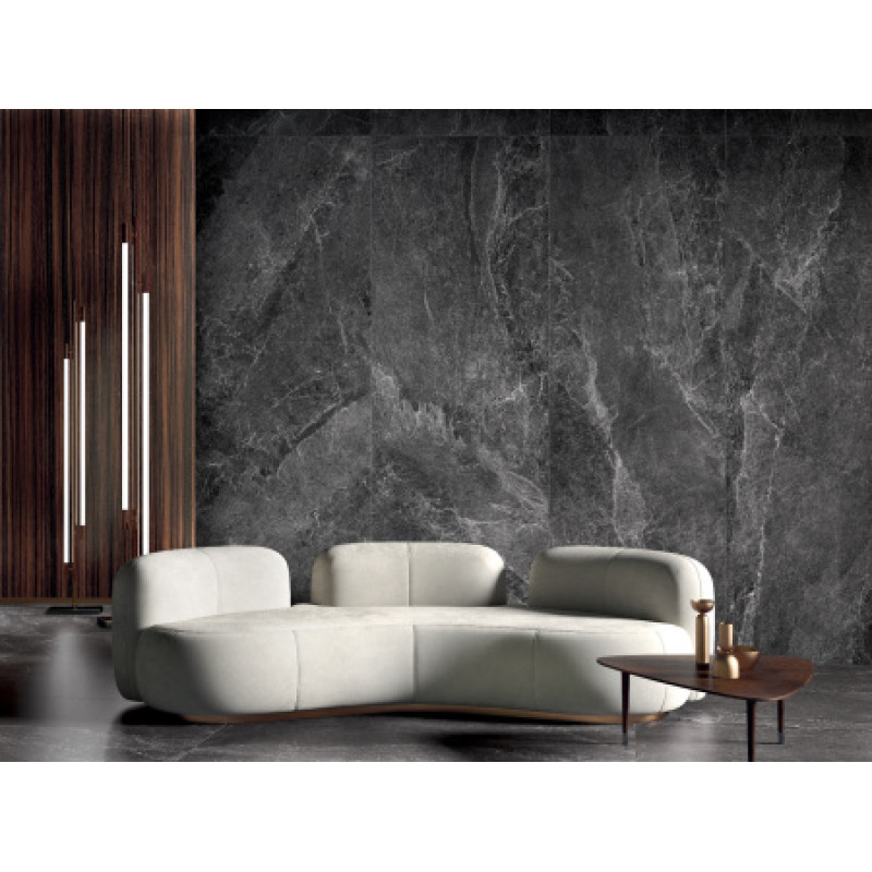 Плитка керамогранітна Cottodeste Advantage skin Graphite 1000x3000х3,5мм Kerlite гладка/матова EK7AD10