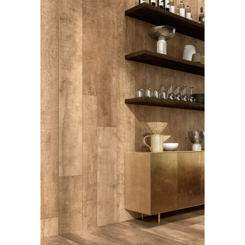 Плитка керамогранитная Cottodeste Woodland Arden 200x1200х6,5мм Kerlite гладкая/матовая wild EK3WL50