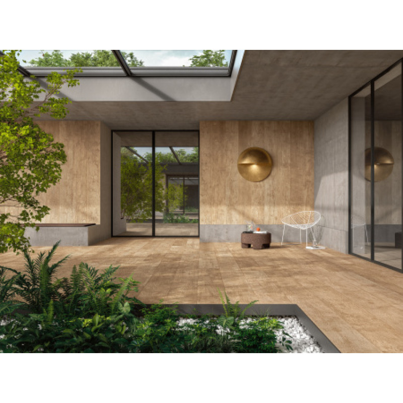 Плитка керамогранитная Cottodeste Woodland Walden 200x1200х6,5мм Kerlite гладкая/матовая wild EK3WL70