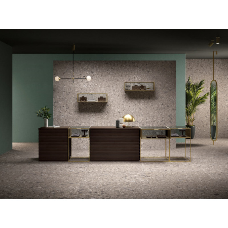 Плитка керамогранитная Cottodeste Pietra D'iseo Ceppo 1200x2600х6,5мм Kerlite гладкая/матовая EK7OD40