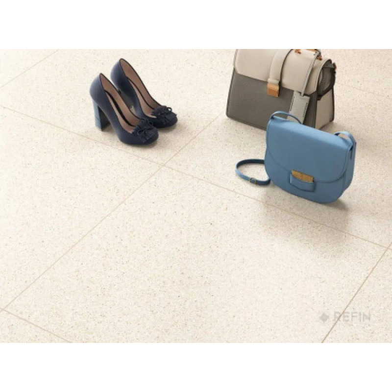 Плитка керамогранітна Refin Flake Beige small 600x600х9мм гладка/матова soft MK65