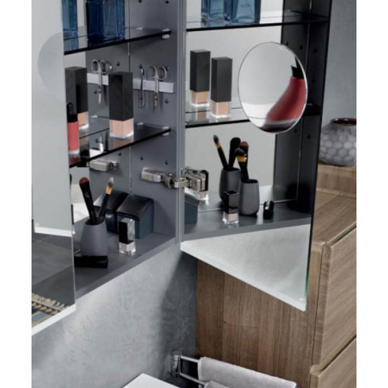 Шкафчик-зеркало с подсветкой Geberit Option Plus 1200х700х172 мм 500.592.00.1