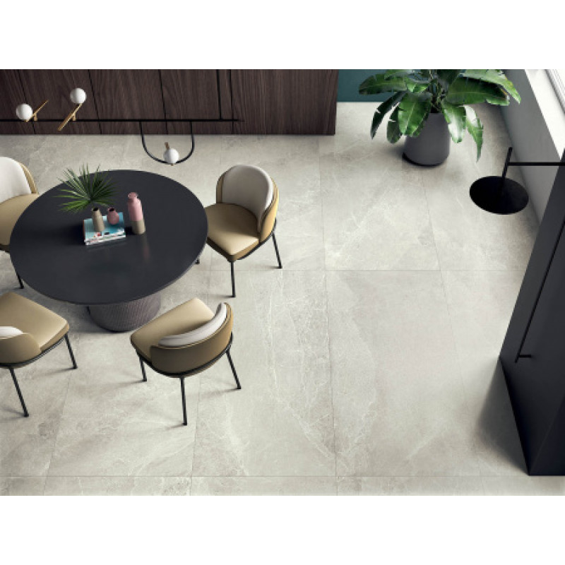 Плитка керамогранитная Blustyle Advantage Chalk 1200х1200х9мм гладкая/лапатированная BG8ADL0