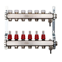 Комплект коллекторов General Fittings Thor 1"х3/4" Евроконус 6 выходов 6A0055I100506A