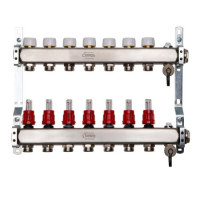 Комплект колекторів General Fittings Thor 1"х3/4" Євроконус 7 виходів 6A0055I100507A