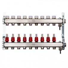 Комплект коллекторов General Fittings Thor 1"х3/4" Евроконус 9 выходов 6A0055I100509A