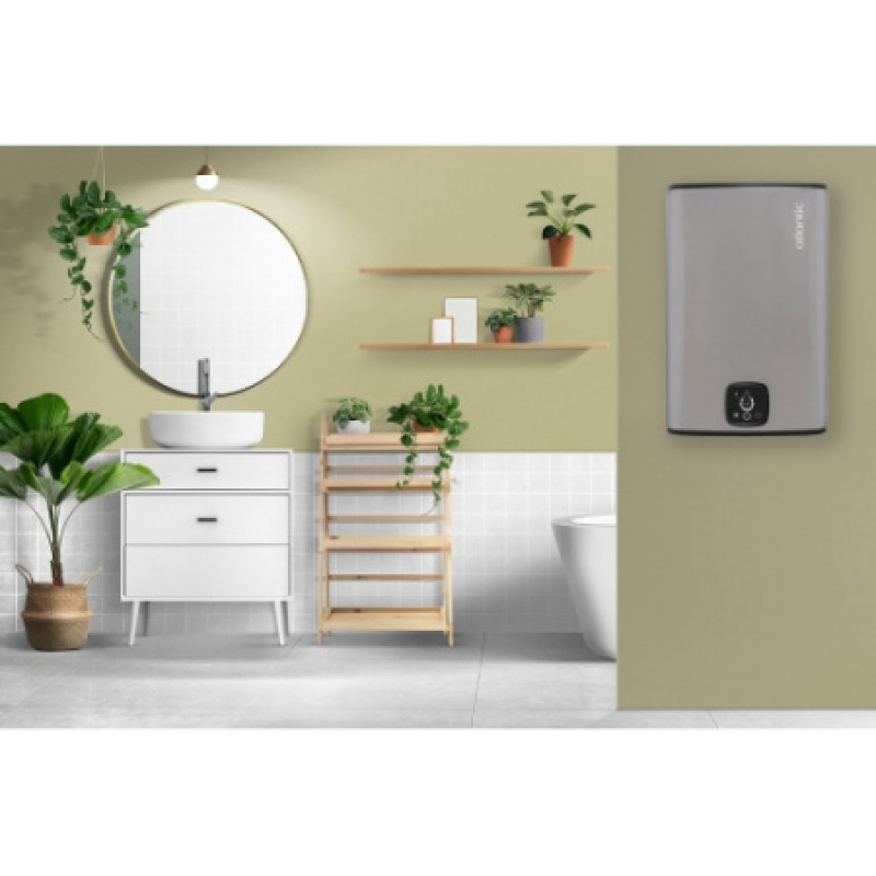 Бойлер Atlantic Steatite Cube WI-FI ES-VM 75 S4 C2 WD (2400W) Silver 851340