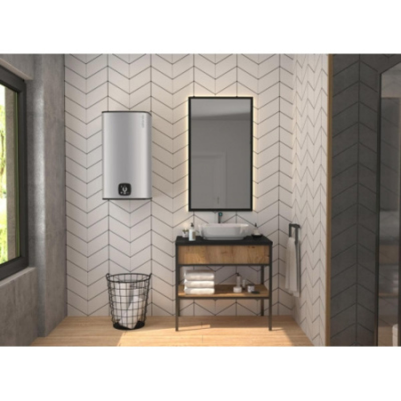 Бойлер Atlantic Steatite Cube WI-FI ES-VM 100 S4 C2 WD (2400W) Silver 861340