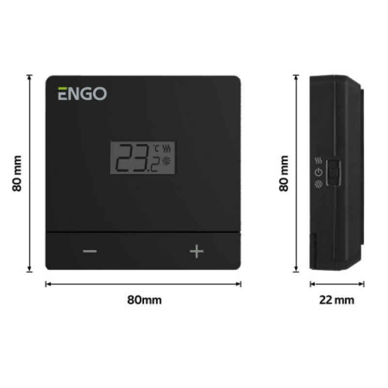 Дротовий дротовий термостат Engo EASY-230B 932332981