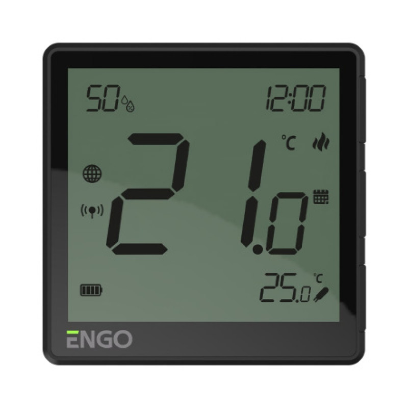 Інтернет-термостат накладний Engo ZigBee 3.0 EONEBATB 932342634