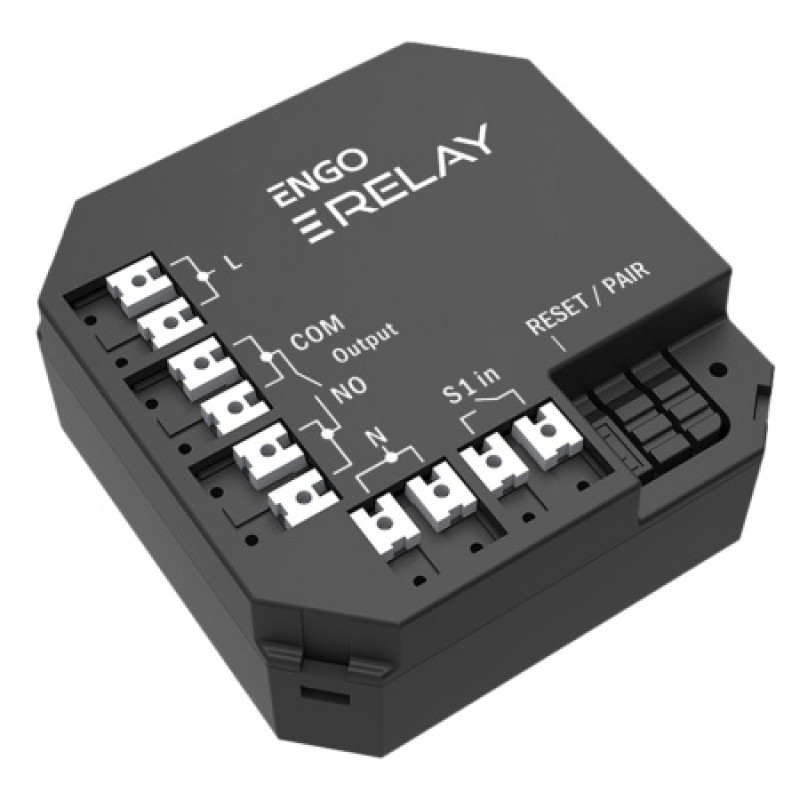 Релейный модуль Engo ZigBee 3.0 (12A) EREL1ZB12A 932343974