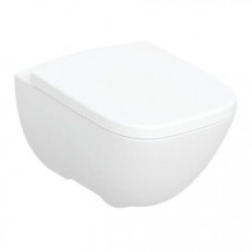 Унитаз подвесной Geberit Modo Square Rimfree + крышка 502.827.00.1