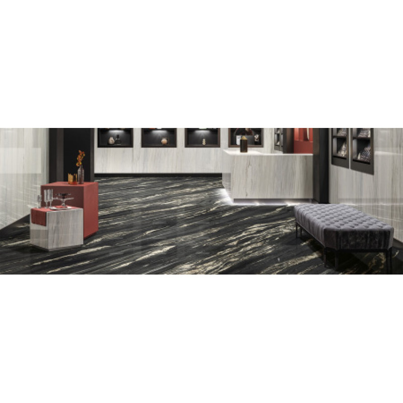Плитка керамогранітна FMG Marmi maxfine Kuroca 1500x1500х6мм гладка/полірована L150554MF6