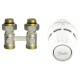 Комплект термостатический Danfoss Regus M30x1.5 + RLV-KB 1/2" прямой 015G5308