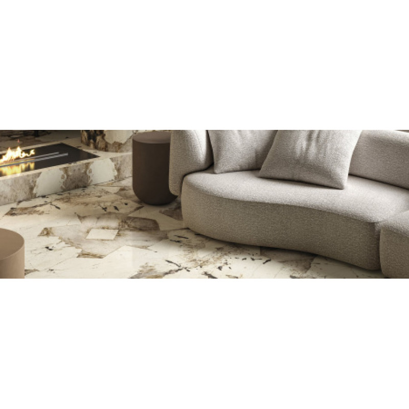 Плитка керамогранитная FMG Marmi maxfine Patagonia 750x750х6мм гладкая/лапатированная L75606MF6