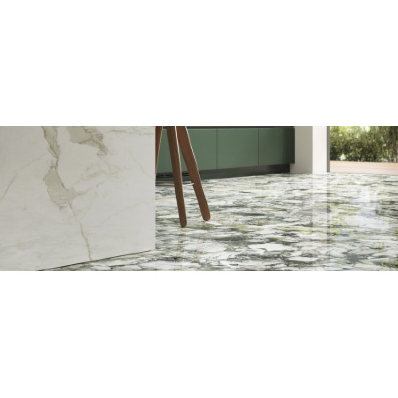 Плитка керамогранитная FMG Marmi select Ocean white 1200x600х8мм гладкая/полированная LU628559