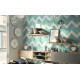 Плитка Iris Ceramica Maiolica Acquamarina 100x300х7,5мм структурная/глянцевая, для стены 754990