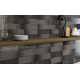 Плитка Iris Ceramica Aura Slate 100x300х7,5мм структурная/глянцевая, для стены 754949