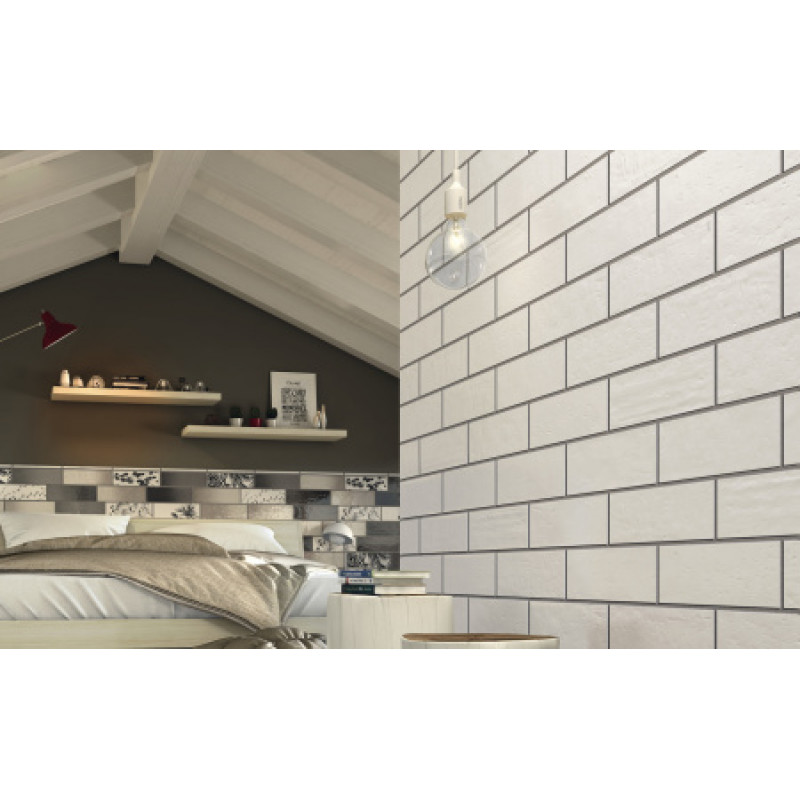 Плитка Iris Ceramica Aura Cool 100x300х7,5мм структурная/матовая, для стены 754993