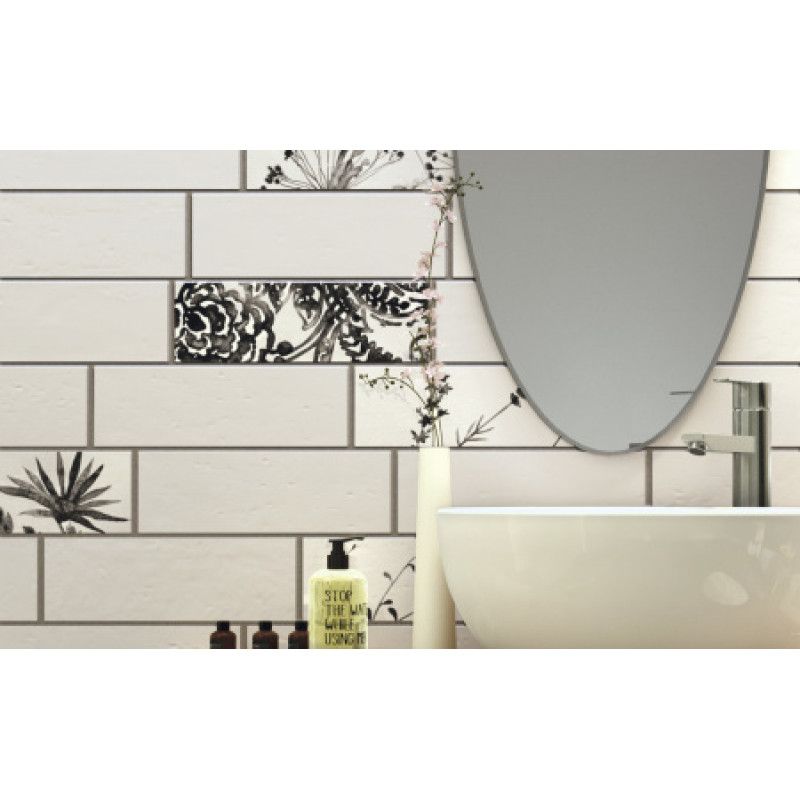 Плитка Iris Ceramica Aura Cool 100x300х7,5мм структурная/матовая, для стены 754993