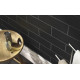 Плитка Iris Ceramica Aura Jet 100x300х7,5мм структурная/матовая, для стены 754994