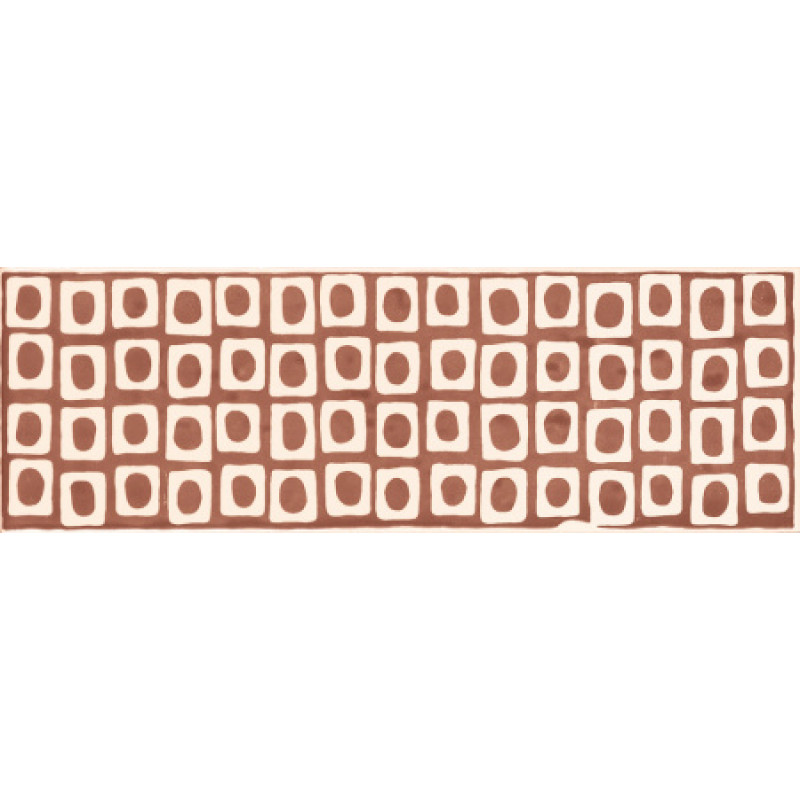 Плитка Iris Ceramica Aura, декор Dec. Ethnic spice 100x300х7,5мм структурная/глянцевая, для стены 754931