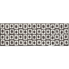 Плитка Iris Ceramica Aura, декор Dec. Ethnic jet 100x300х7,5мм структурная/глянцевая, для стены 754932