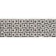 Плитка Iris Ceramica Aura, декор Dec. Ethnic jet 100x300х7,5мм структурная/глянцевая, для стены 754932
